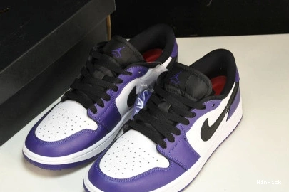Golf 1 "White DD9315-105 Low Retro Purple"  Jordan 0712
